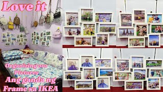 🇶🇦Qatar 2024|IKEA FRAME WORTH 35QAR ANG GANDA|ORGANIZING OUR PICTURES|BUHAY OFW QATAR|Lucy Pagalan