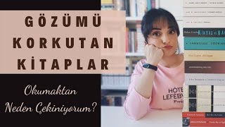 GÖZÜMÜ KORKUTAN 12 KİTAP📚 | Okumaktan Neden Çekiniyorum? 🤷🏻‍♀️