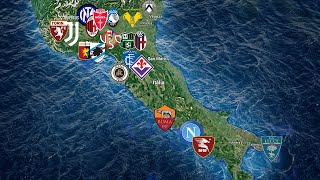 PASSEIO por TODAS as Cidades dos Times Italianos da Série A - Ep. #165