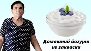 Домашний йогурт из закваски