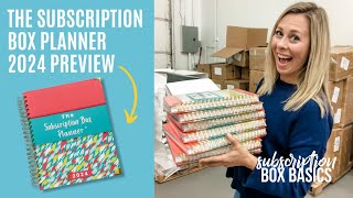 The Subscription Box Planner 2024 Preview (Get yours on 10/03/23)