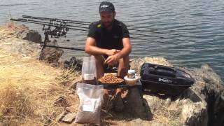 Presentacion tipos de Chufas de Arapaima Fishing en Embalse de Orellana