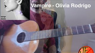 Vampire - Olivia Rodrigo | Guitar + TAB | Fingerstyle