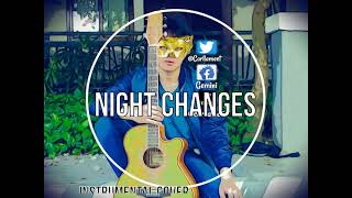 Night Changes (Instrumental Cover/Karaoke/Lyrics) 4 Loops