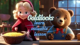 GOLDILOCKS LEARNS VALUABLE LESSON | Inspirational Story |  Inspirational Video | KID'S TALE | Story