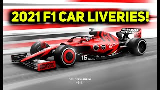 2021 F1 Car Concept Liveries | F1 2021 Car Change