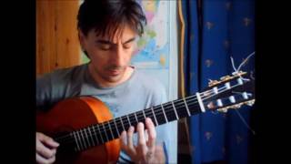 H.AUFRAY "Céline"   arrangement guitare solo ("fingerstyle guitar")