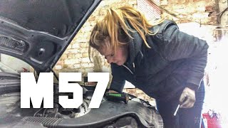 Sex with bmw or how to change water hose in e46. секс с бмв или замена патрубка радиатора