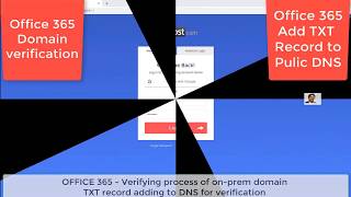 Office 365 - Adding TXT verification record to Public DNS