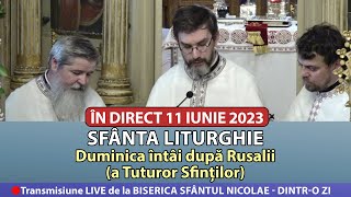 🔴 LIVE 11 iunie 2023 Duminica întâi după Rusalii (a Tuturor Sfinților) - Dintr-o Zi