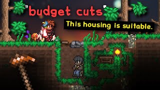 “Dug-in houses” - Terraria's cheapest valid housing