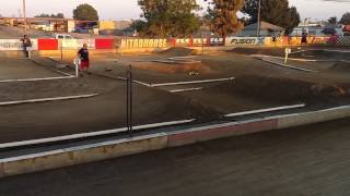 First half of JBRL Round 6 Intermediate Buggy A-main