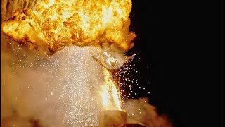 BURNING MAN 2023 FULL PYROTECH SHOW || VERTICAL 9:16 4K