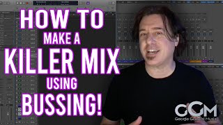 HOW TO MAKE A KILLER MUSIC MIX USING BUSSING!! #mixing #audiomixing