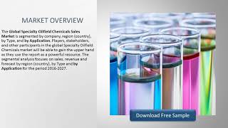 Global Specialty Oilfield Chemicals Sales Market Report 2021