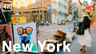 NYC Shopping & Music Walk: SOHO Broadway in New York City 4K Ultra HD