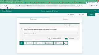 Membuat Form Survey dengan Microsoft Office Online