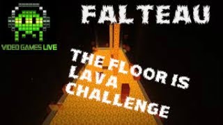 IMPOSSIBLE FLOOR IS LAVA CHALLENGE!