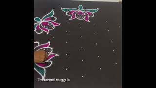 #margazhikolam #kolangal  Beautiful lotus kolam for pongal design#traditionalmuggulu #kolam