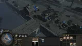 Company of Heroes - Weit springender Panzer (Spielfehler LUSTIG!)