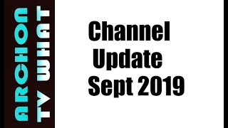 channel update for sept 2019