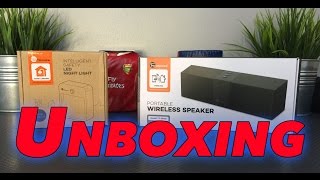 Unboxing: Taotronics Bluetooth Speaker & Motion Light