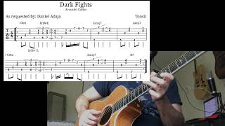 Toosii - Dark Fights (Guitar Loop with Tab)