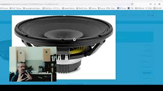 Beyma 15CXA400Nd 15in coax driver - cabinet and crossover recommendations