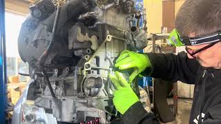 2.4 L GM rear main seal replacement, and PCV orifice hole cleaning