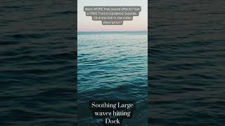 Soothing Lake Waves Sound Effect. Free Copyright SOUND EFFECTS | SoundME #shorts