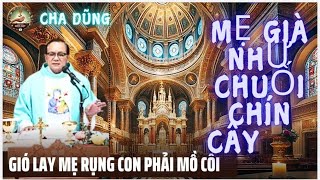 Mẹ già như chuối chín cây,gió lay mẹ rụng con phải mồ côi,Cha Ngọc Dũng,thấm thía để đời,Tâm Hồn GH