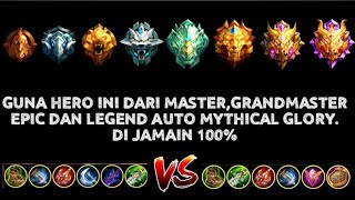 PICK HERO INI AUTO KE MYTHICAL GLORY | HERO TOP PICK DI MPL 2020 & 2021