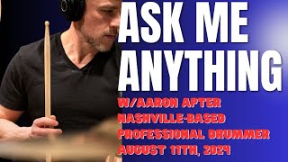 Live chat with a Nashville drummer!