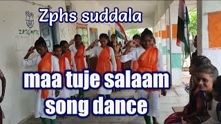 maa tujhe salaam song dance