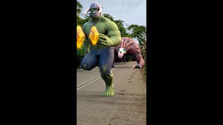 Hulk Temple Run 2 In Real Life #shorts