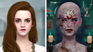 ASMR Emma Watson Princess Tranform & Zombie Infection Animation