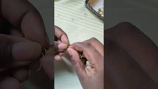 DIY earrings #shorts #diy #diyearrings #youtubeshorts #youtube #viral #shortvideo