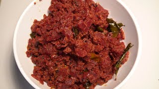 Beetroot Spicy Masala Recipe In Tamil/Beetroot Poriyal / பீட்ரூட் மசாலா/பீட்ரூட் பொரியல்.,