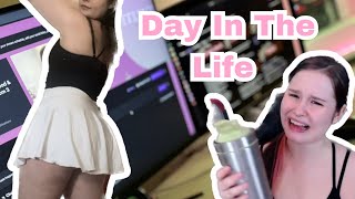 Realistic Day In The Life Of A Streamer / Content Creator | Stream And Content Day