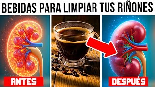 ¡Las 7 MEJORES bebidas para DETOXIFICAR y LIMPIAR tus riñones RÁPIDO!