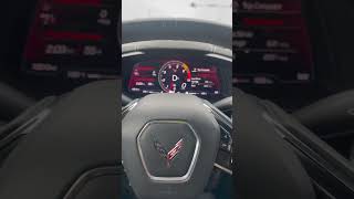 Interior of my corvette C8