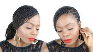 Simple Loc Hairstyle Tutorial/Jungle Barbie