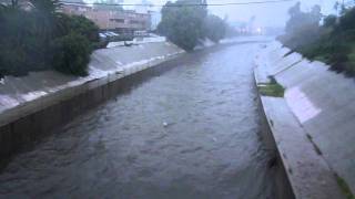 2010-12-20 Ballona Creek at Duesquene Bridge in Culver City pt 2