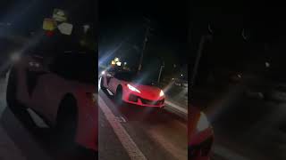 POLICE CHASE HYPERCARS🚨 #youtube #automobile #youtuber #viral #lamborghini #corvette #hellcat #fyp