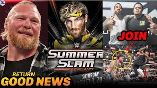 Brock Lesnar Ki Good News- Jey Uso Team-Up With New Bloodline Member Against Jimmy, SummerSlam 2024