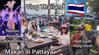 Marvel dan papi Naik Gajah !! Nong Nooch Pattaya part 2 | 2M vlog Thailand day 3