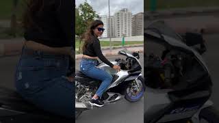 Super bike riding girls status 🥰 insta girl bike rider || Princi Sanju 99 super bike lovers video