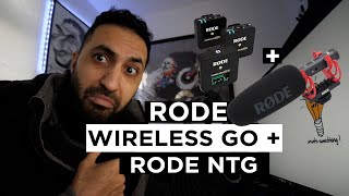 Using the Rode Wireless Go 2 + Rode NTG - Quick Test!