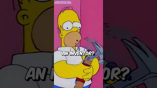 What Happens When Homer Becomes An Inventor? #thesimpson