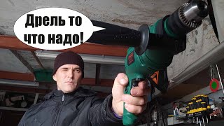 Мучал дрель Nowa Wi 950bl kit тупым сверлом!